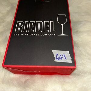 Riedel Black and Red Wine Glass Packaging